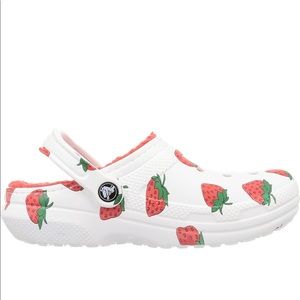 Strawberry Crocs NWT